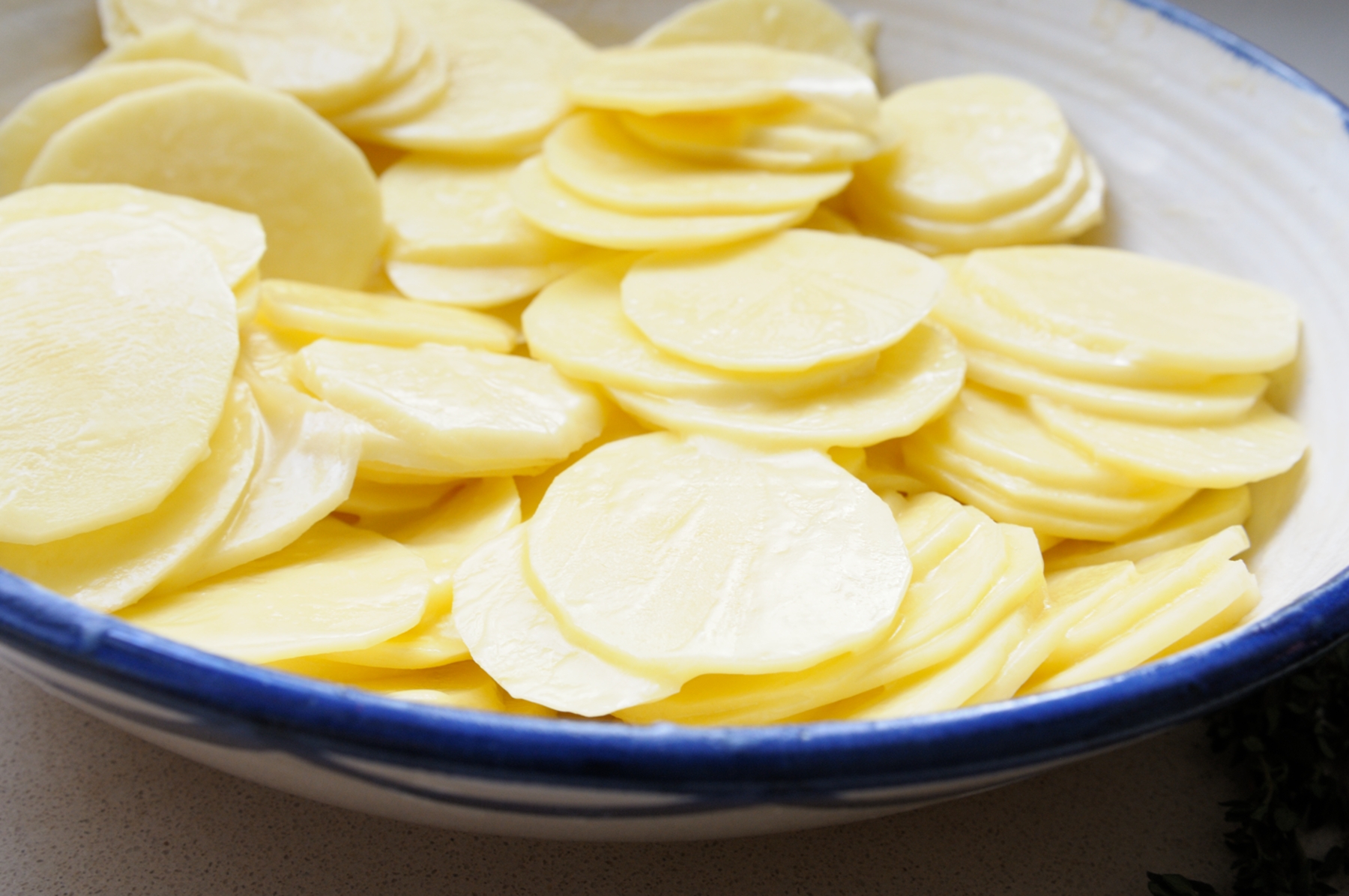 nidos de patata glaseada