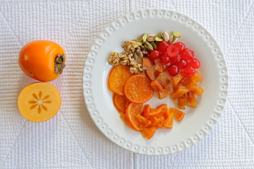 bizcocho de fruta de invierno