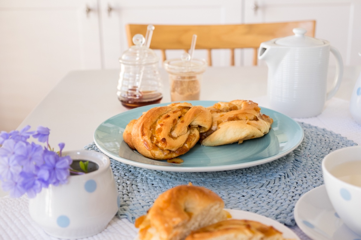 bollos de melocotón