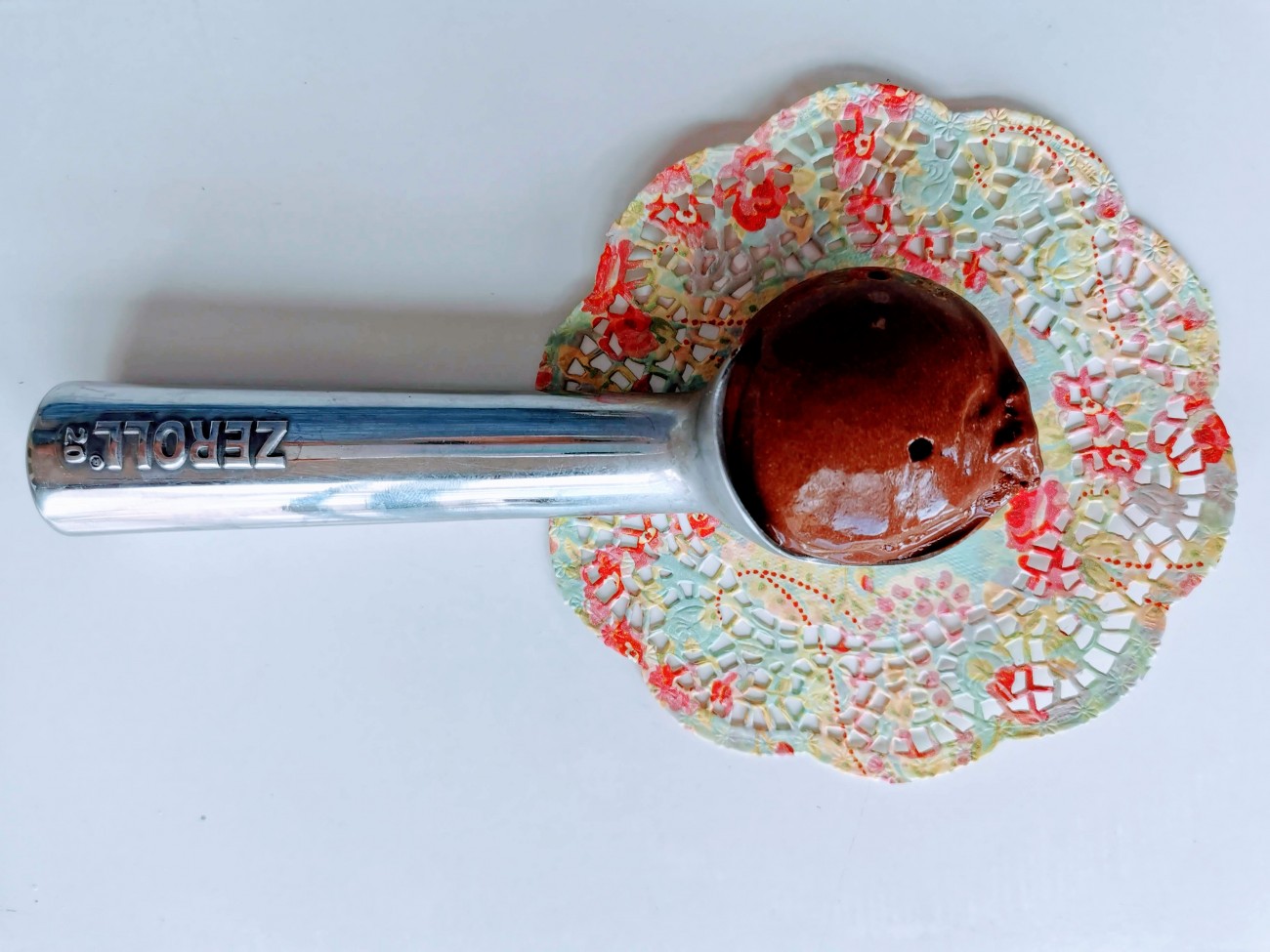 otro helado de chocolate