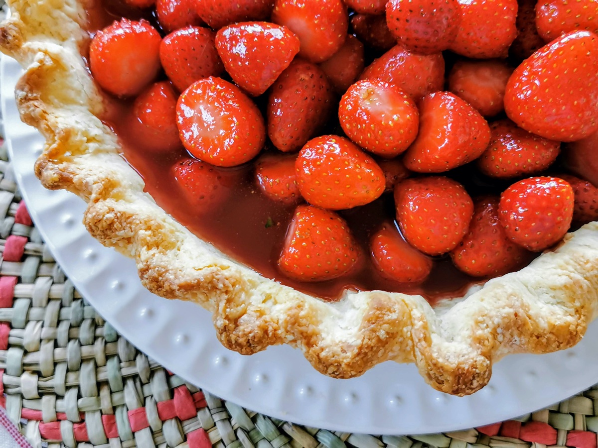 tarta de fresas