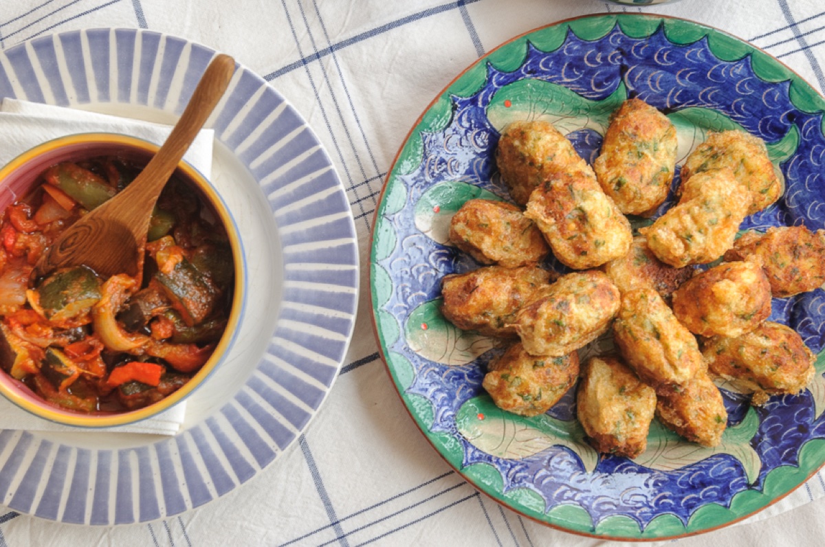 buñuelos de bacalao